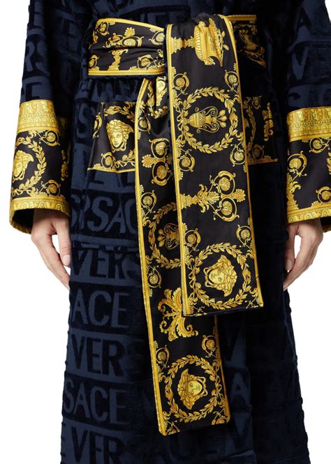 peignoire versace homme|Peignoirs de Luxe pour Homme .